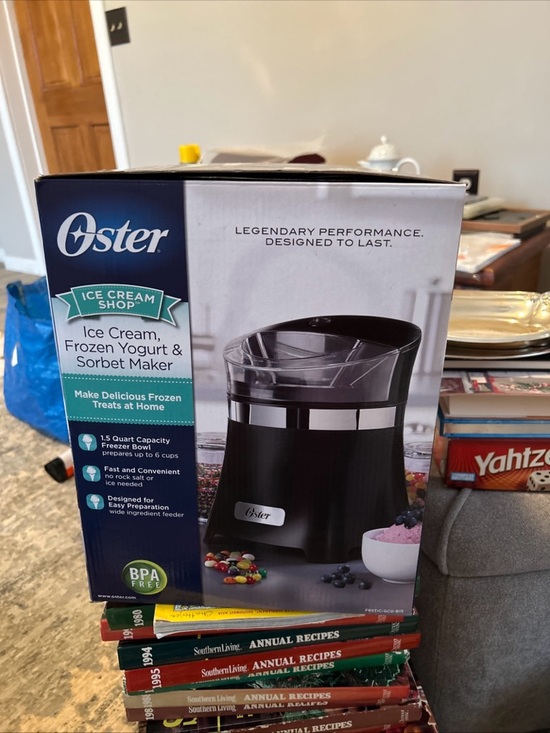 Oster Other - Oster Ice Cream, Frozen Yogurt & Sorbet Maker